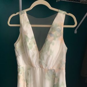Jenny Yoo Size 8 Deep V bridesmaid dress